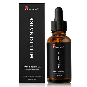BAHAWAT Beard Oil argan and jojoba moisturizers soften facial hair