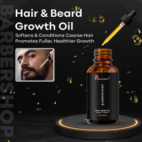 BAHAWAT beard oil with black seed oil for texture and resilience