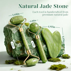 BAIMEI IcyMe cooling jade to refresh morning skin.