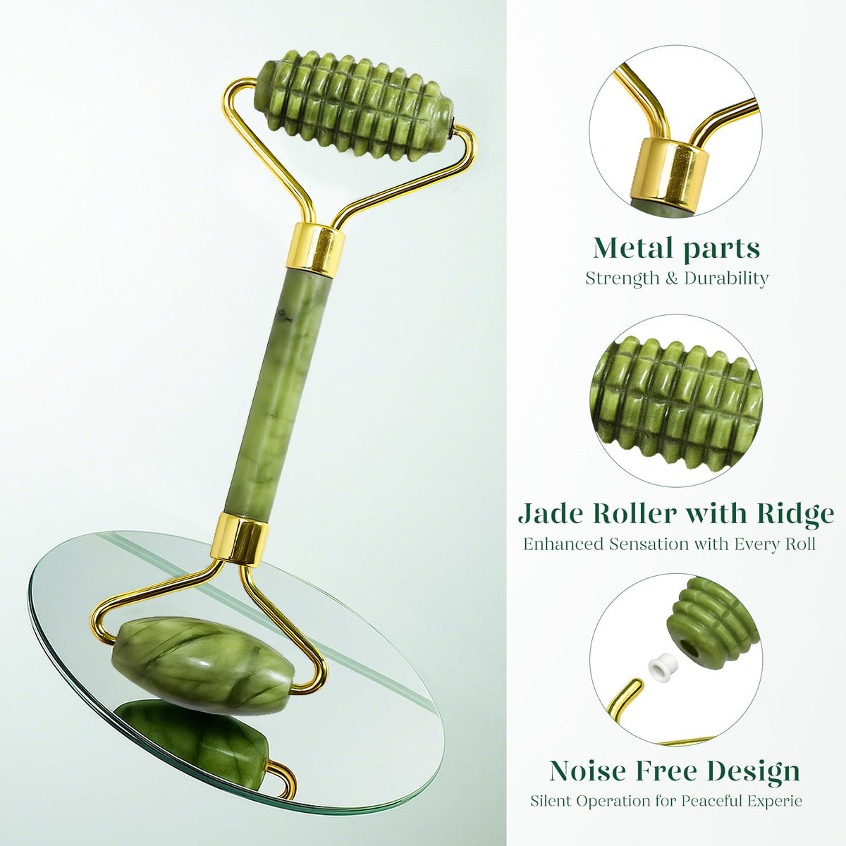 BAIMEI IcyMe mini roller for targeted facial massage and quick refresh.