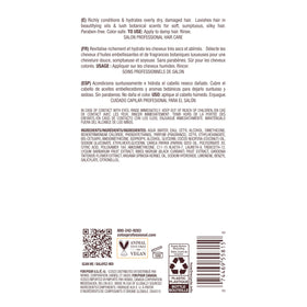 Bain de Terre Coconut Papaya color-safe, paraben-free label signals gentle hydration