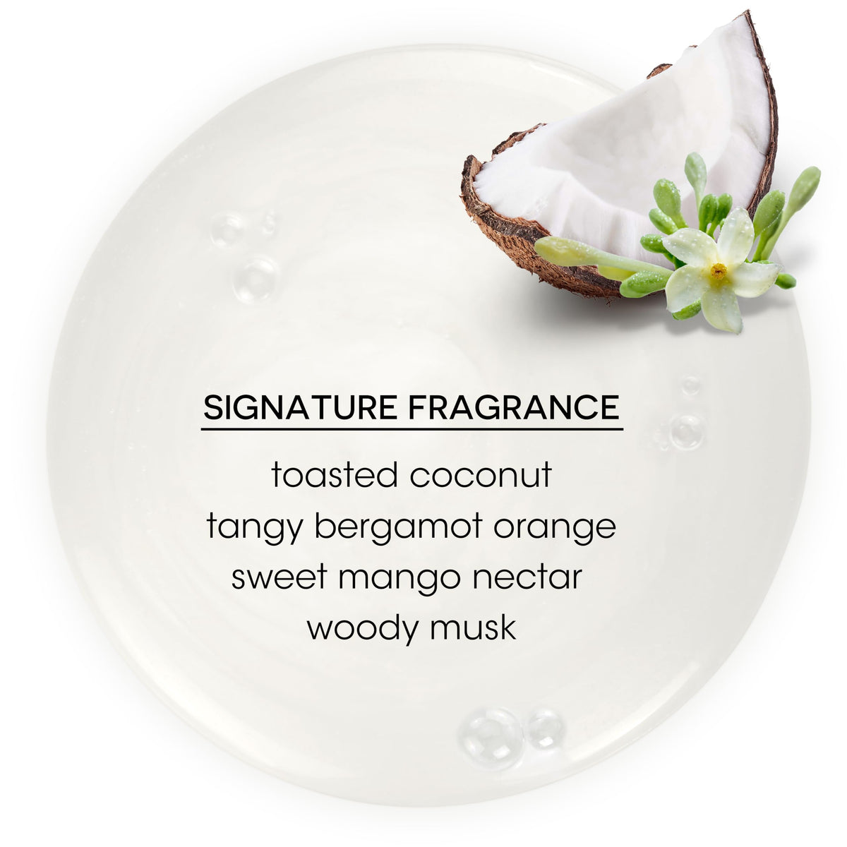 Bain de Terre Coconut Papaya Shampoo tropical scent enhances routine.