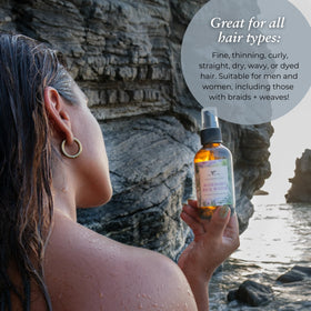 Baja Basics longsheng rice water ingredient spotlight for healthier-looking hair.