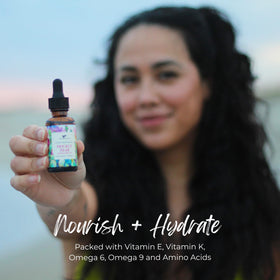 Baja Basics prickly pear seed oil blended into moisturizer for added hydration