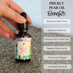 Baja Basics prickly pear seed oil supports daily scar care and skin nourishment