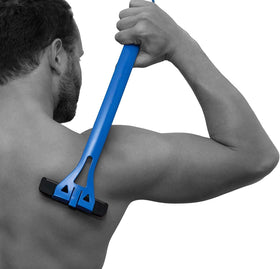 baKblade 1.0 back shaver original design for quick, comfortable back grooming.