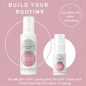 Balance Me Wonder Eye Cream recyclable packaging promoting sustainability