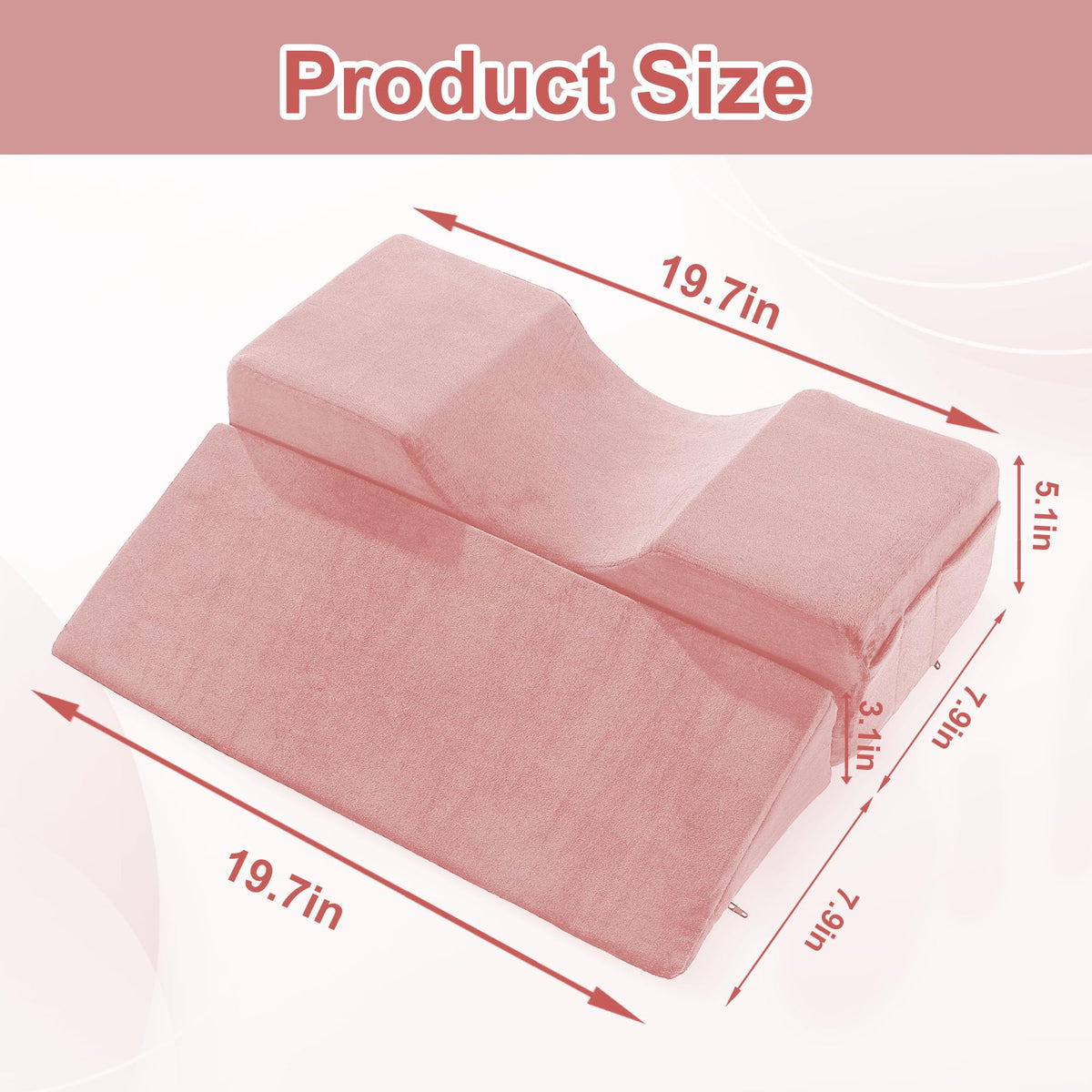 BALAPET Lash Pillow neck-and-shoulder-support reduces strain during long lash sessions.