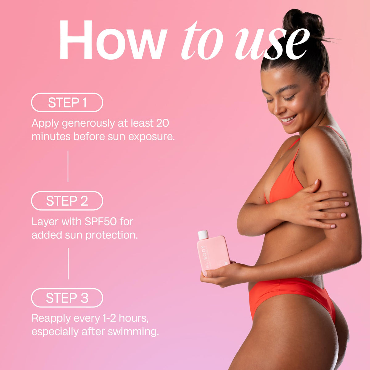 Bali Body Watermelon Tanning Oil packaging design emphasizes vegan and cruelty free origin