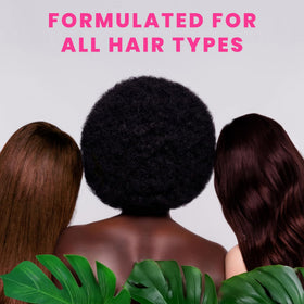 Frizz control focus with Bali Secret vitamins.