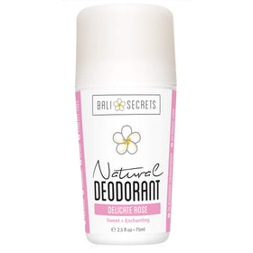 Bali Secrets The Rosey deodorant roller with premium rose fragrance for daily freshness