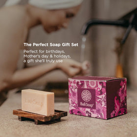 Bali Soap compact-packaging-bar is travel-friendly for on-the-go rituals.