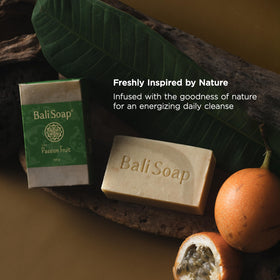 Bali Soap hand-crafted-tradition captures Balinese techniques and artistry.