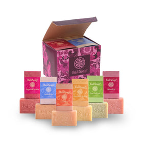 Bali Soap six-bar-floral-set ideal for gifting and everyday cleansing.