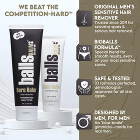 Bare Balm usage guide image showing quick steps for best results.