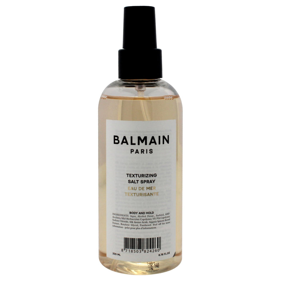 Balmain Texturizing Salt Spray bottle for beach-ready volume and texture