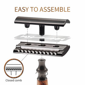 Bambaw blade replacement-ready razor for easy, economical grooming