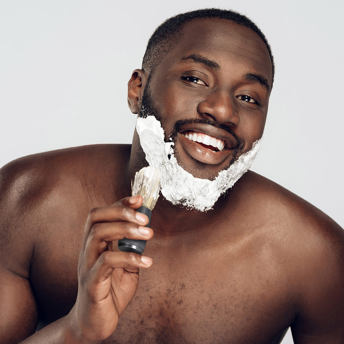Bambaw men's and women's shaving brush complements sustainable razors.
