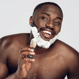Bambaw men's and women's shaving brush complements sustainable razors.