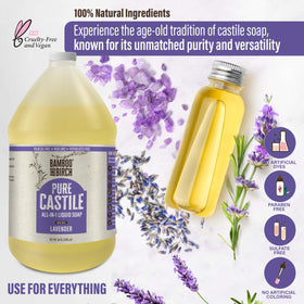 Bamboo and Birch natural ingredients shot highlights cruelty-free formula.