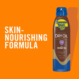 Close-up of Banana Boat argan oil formula highlighting nourishing ingredients