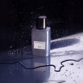 Banana Republic Metal Rain label and packaging, premium branding for gifting