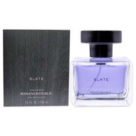 Banana Republic Slate bottle front view, versatile daily fragrance for everyday use