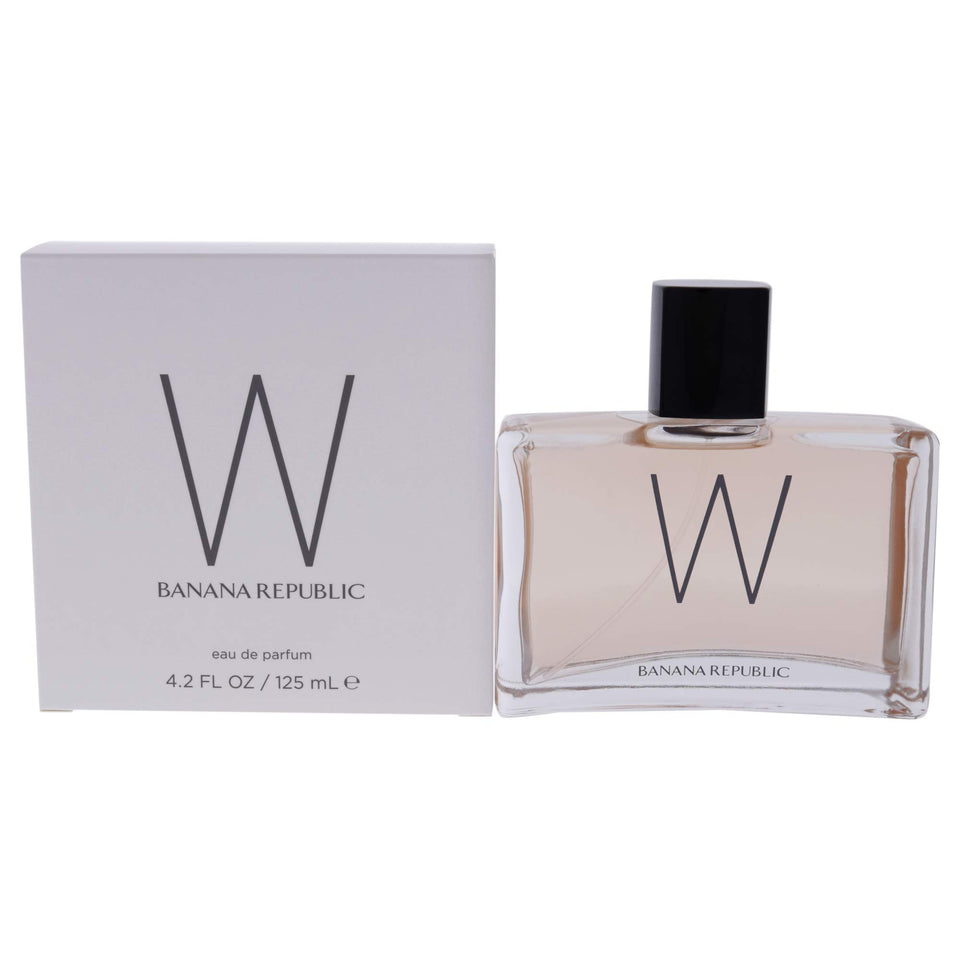 Banana Republic W Eau de Parfum bottle pour, ideal for daily wear and elegant moments