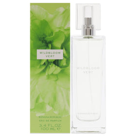 Banana Republic Wildbloom Vert bottle front view shows a fresh floral-green profile for daily wear.