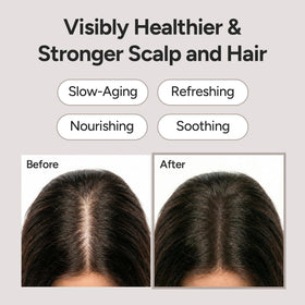 BANANAL biotin and cica soothe a stressed scalp during intensive routines.