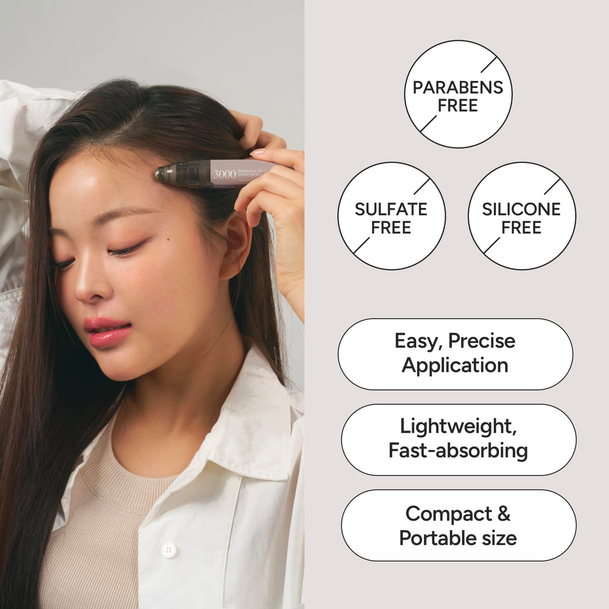 BANANAL silicone- and sulfate-free formula keeps the scalp clean and comfortable.