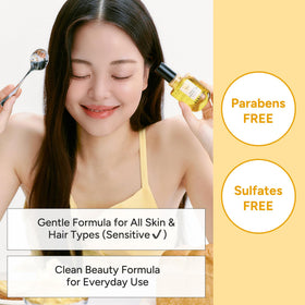BANANAL Enriched Korean Bonding Hair Oil heat protection helps during styling without heaviness