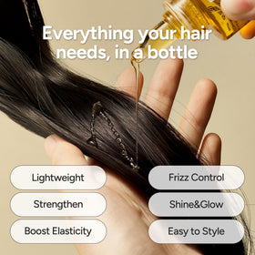 BANANAL Enriched Korean Bonding Hair Oil lightweight glow softens rough ends with airy feel