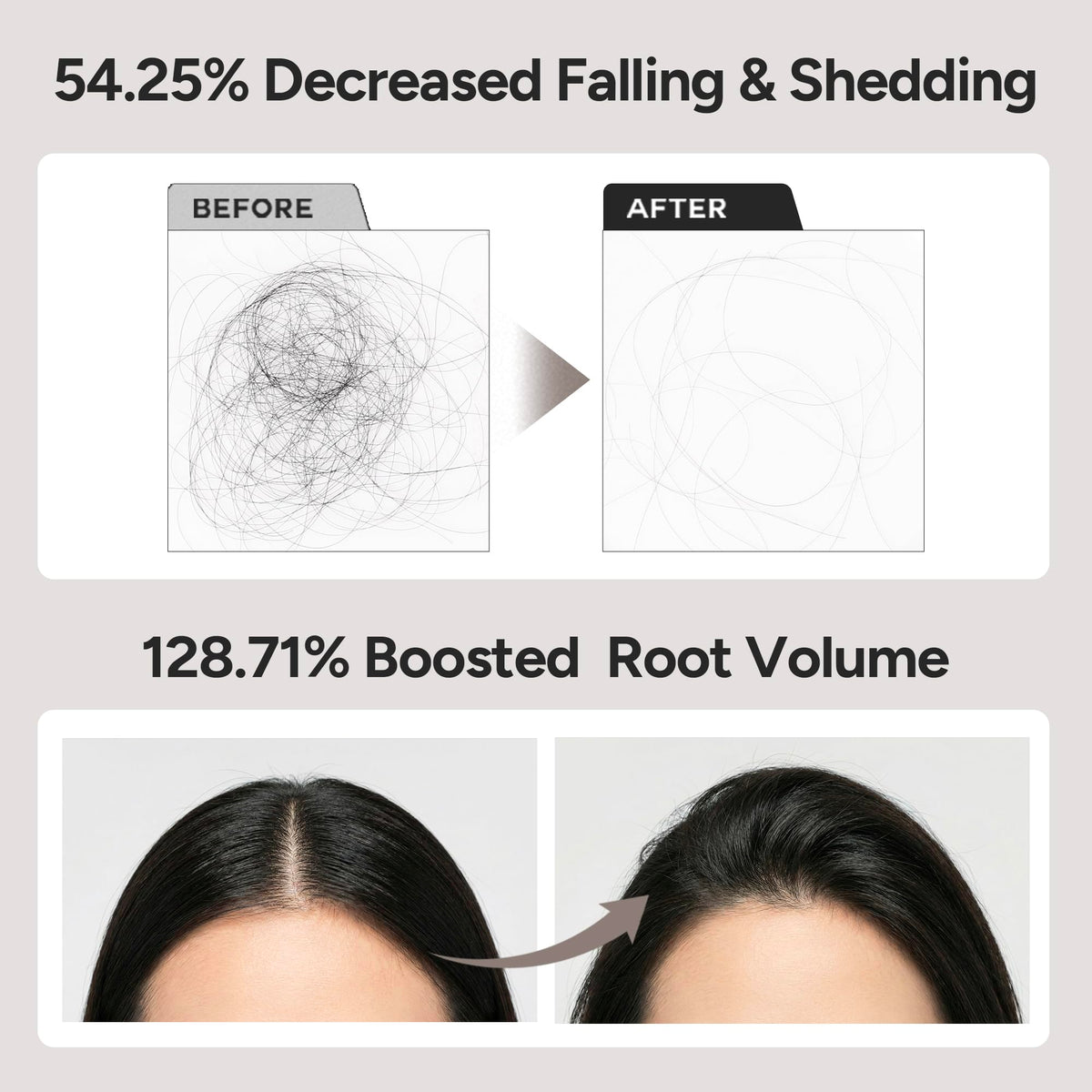 BANANAL lightweight, non-greasy finish leaves the scalp feeling refreshed.