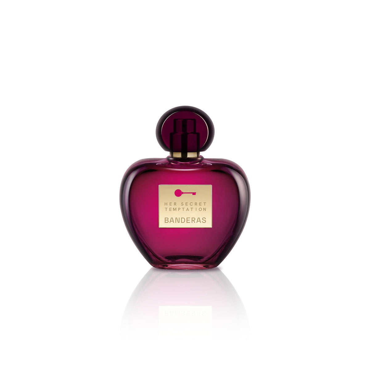 Banderas Her Secret Temptation bottle front for evening wear.