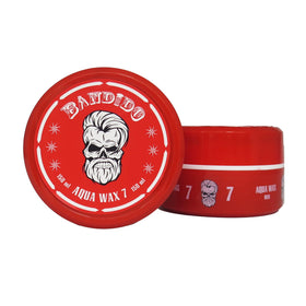 Bandido Aqua Wax 7 bottle front view showing strong hold potential