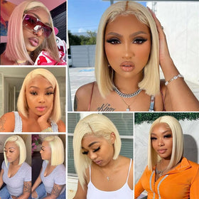 Bangxunk HD lace front invisible knots close-up on skin tone blending
