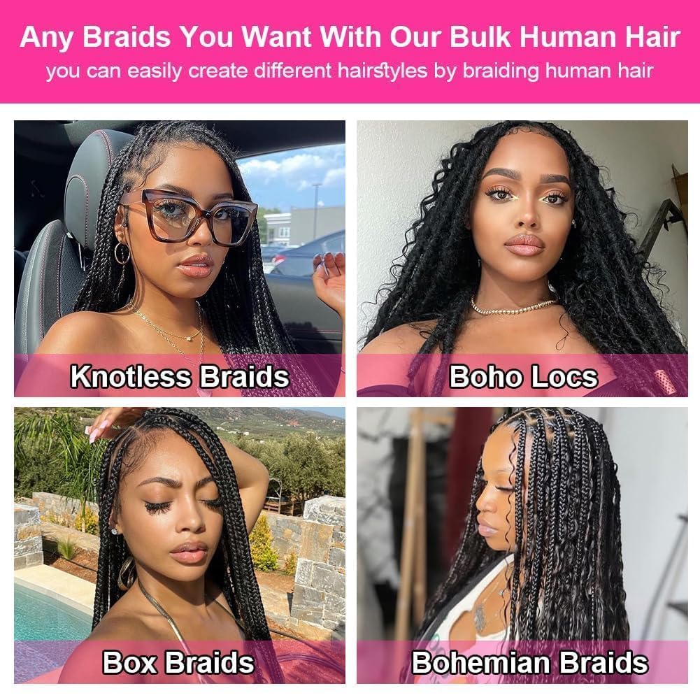 Bangxunk Water Wave bulk hair, ideal for daily wear, weddings, or vacations.