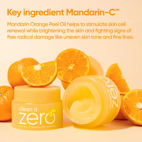 BANILA CO Clean It Zero emulsifies into a silky oil for gentle cleansing and rinsing.
