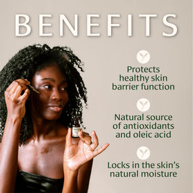 Banyan Botanicals Face Oil with moringa and vitamin E for nourishment.