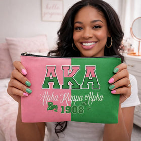 Baobeily pink-green chenille letters closeup highlights tactile texture and vibe