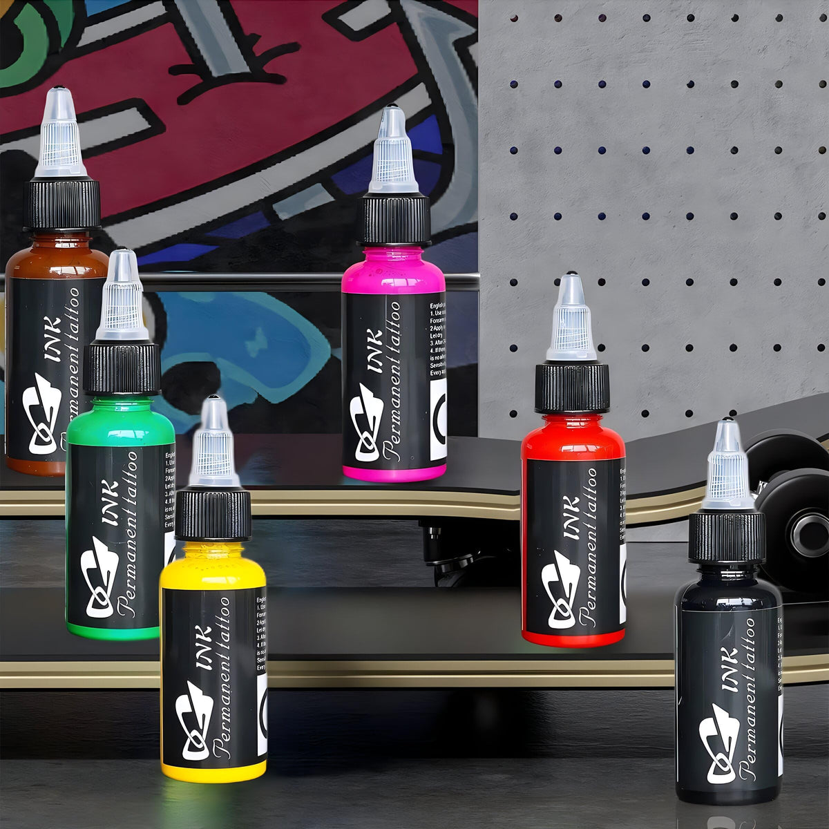 BAODELI ink bottle close-up 30ml emphasizes rich, smooth pigment flow.