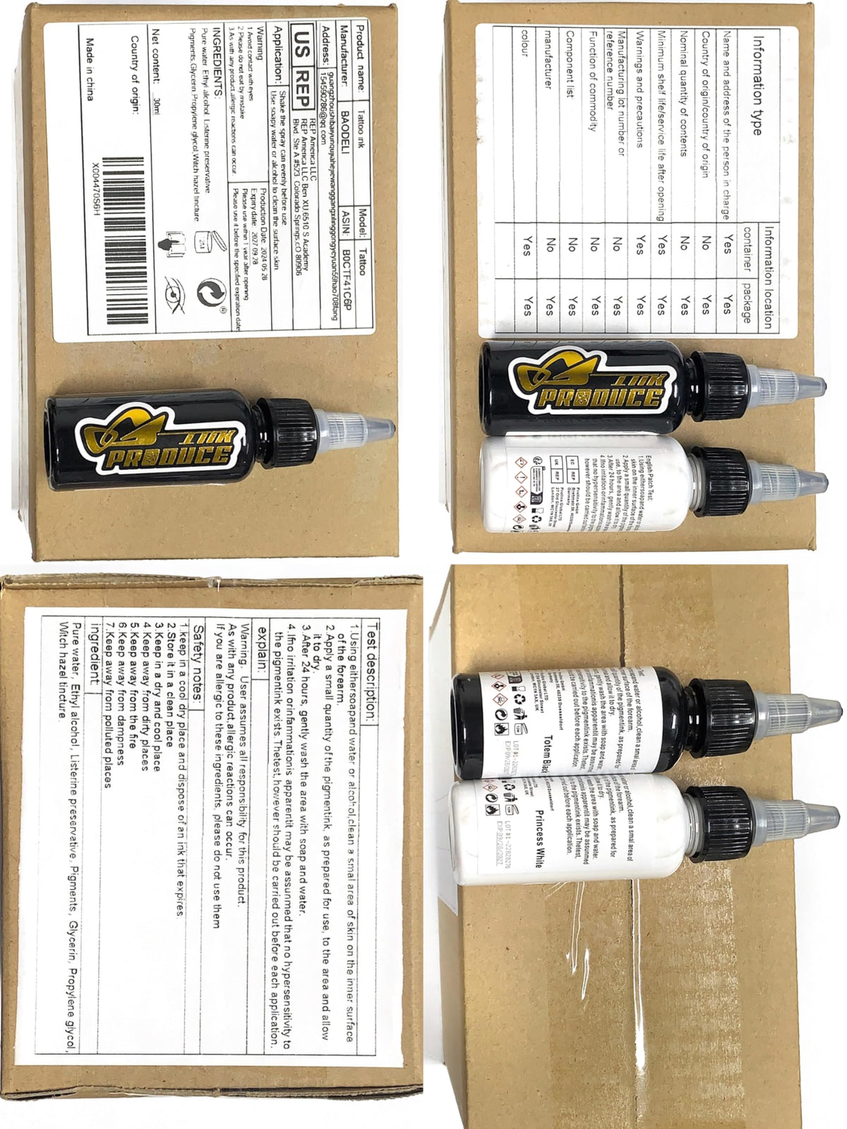Packaging of BAODELI 14-color set highlights easy storage