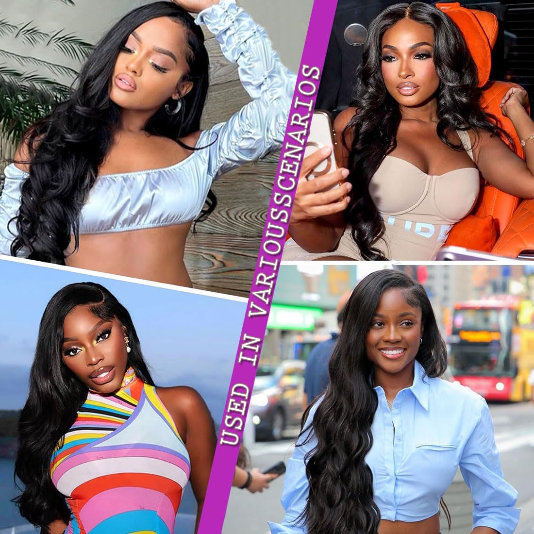 Baoliyer heat-styling friendly wig for curling and straightening experiments