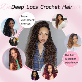 BAOTA Lightweight deep faux locs designed for all-day wear.