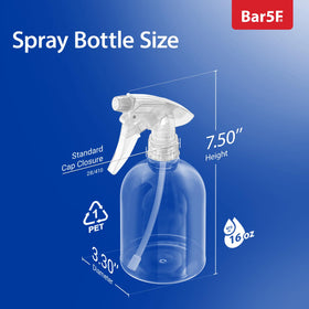 Bar5F ergonomic trigger grip ensures comfortable, fatigue-free spraying during longer cleaning sessions.