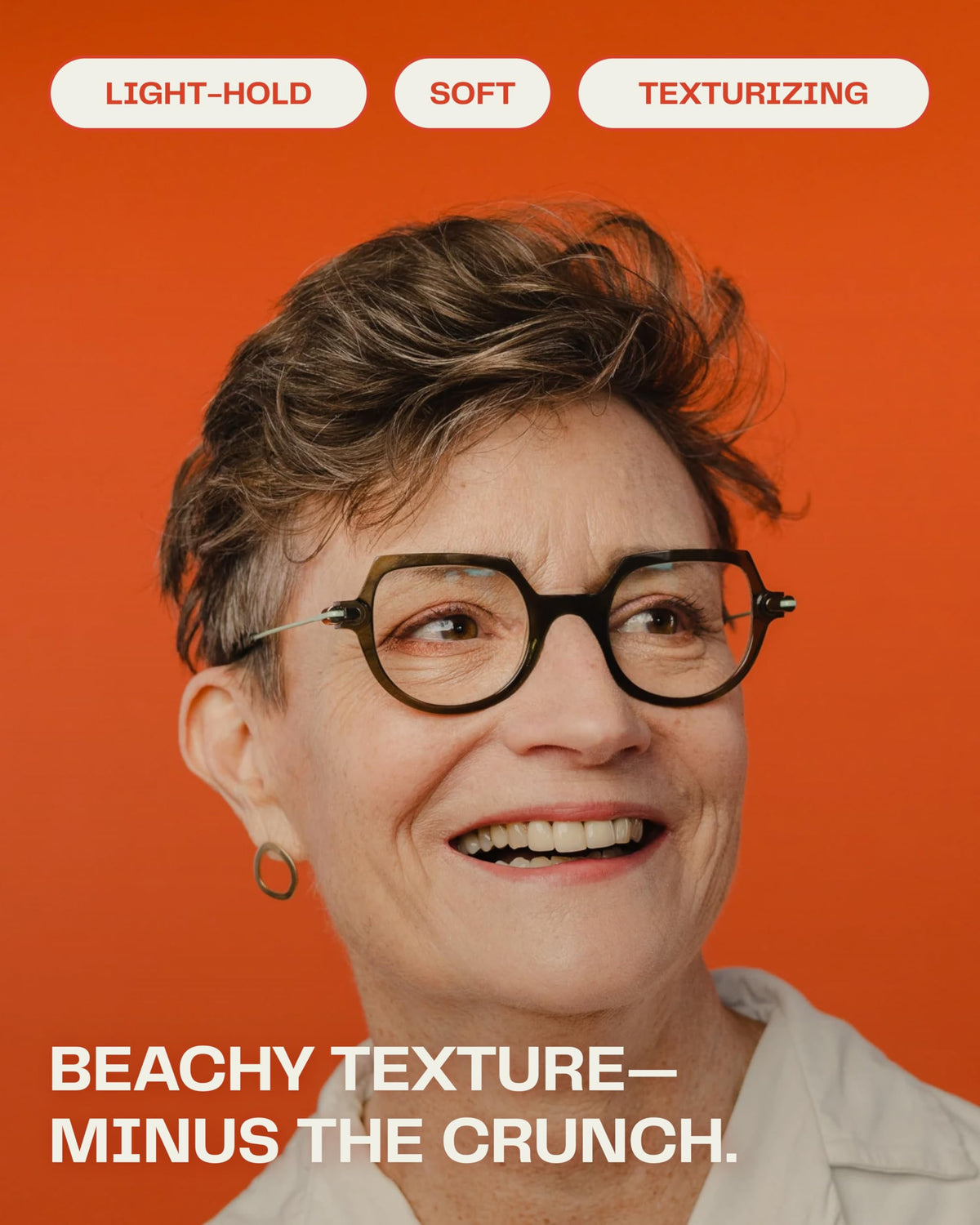 The Barb Shop Barb Sea Salt Spray soft-matte-finish provides a relaxed, natural look.