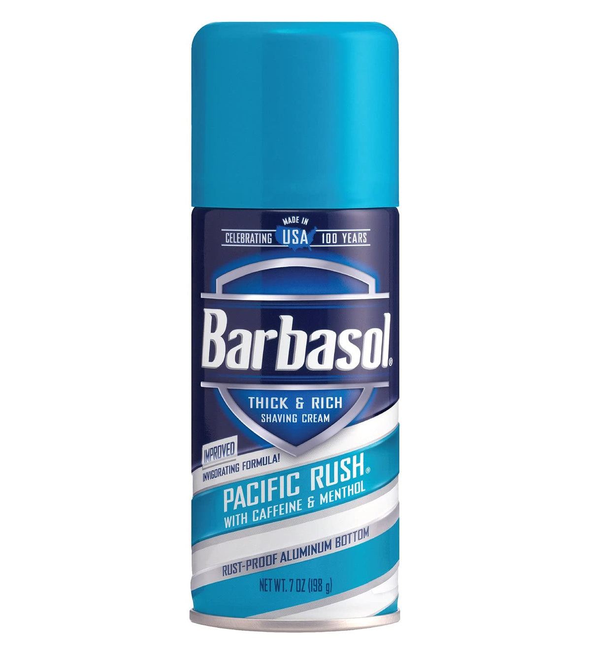 Barbasol Pacific Rush shave cream 7 oz pack 3 for a smooth, close shave