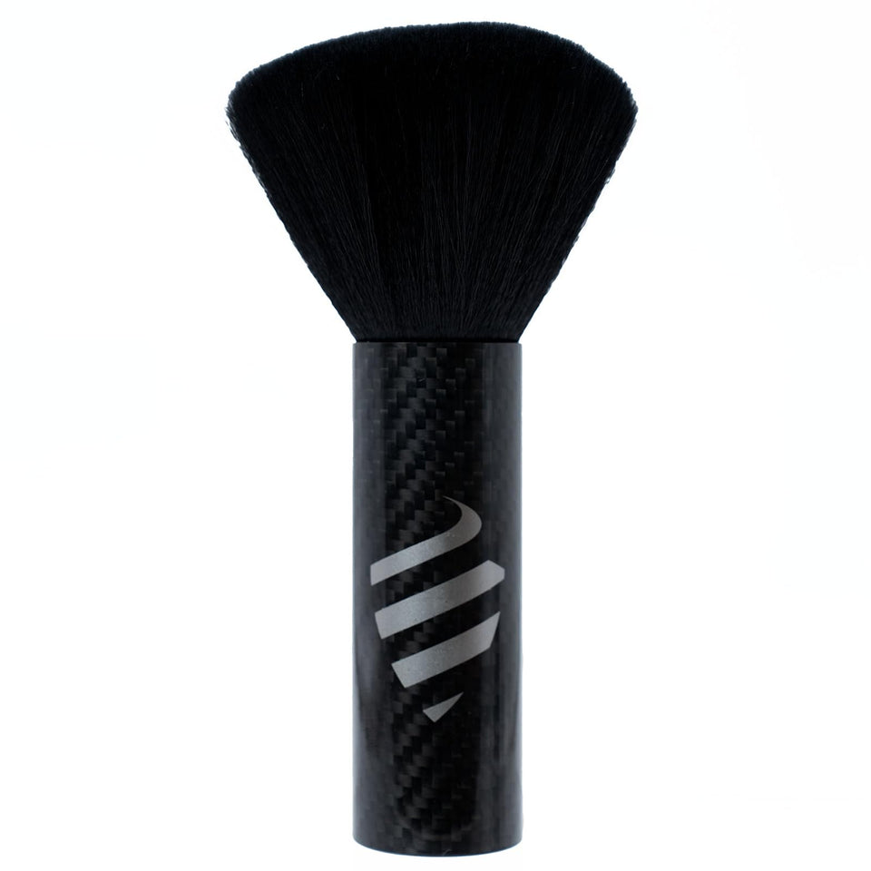 Barber Strong Barber Duster with carbon fiber handle for durable heat resistance during styling