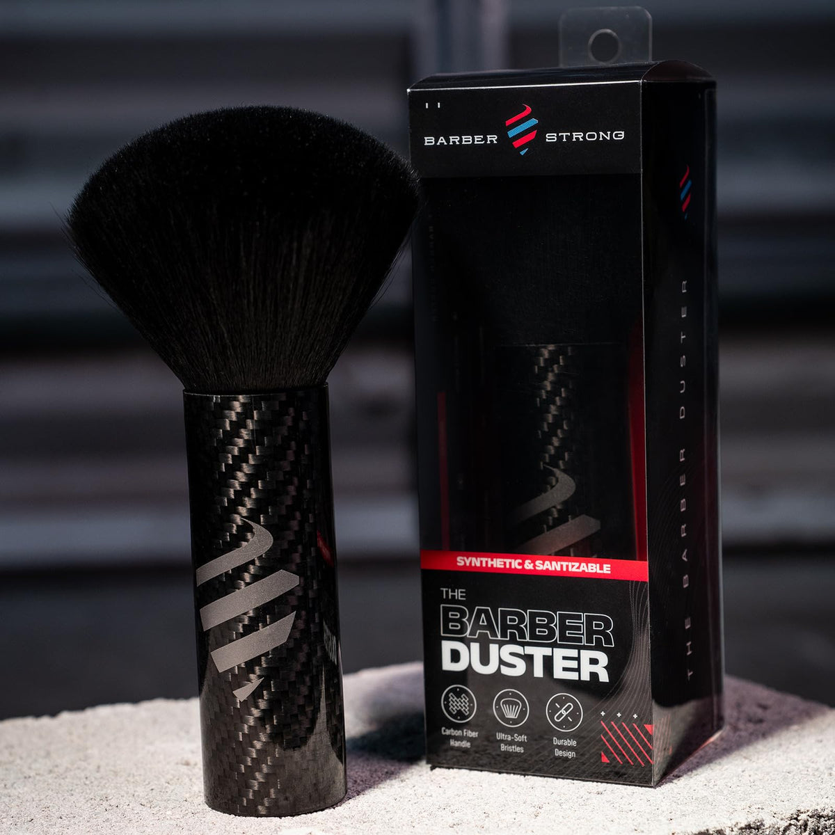 Barber Strong Barber Duster lightweight design for precise, comfortable handling during fades